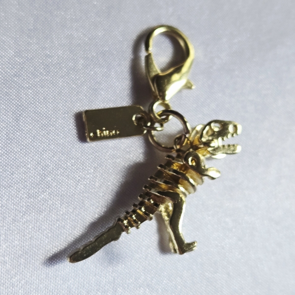 Coach Gold Rexy Bag Charm - Picture 3 of 5